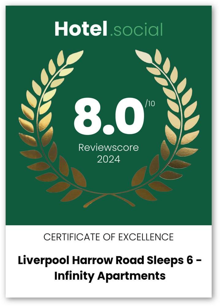 Liverpool Harrow Road Sleeps 6- Infinity Apartment Bagian luar foto